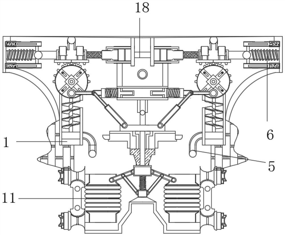 Constant-temperature and constant-humidity anti-mildew device for rice storage