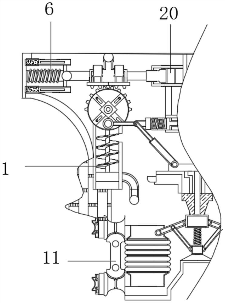 Constant-temperature and constant-humidity anti-mildew device for rice storage