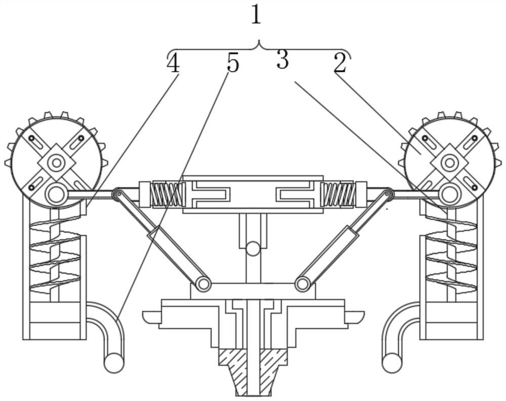 Constant-temperature and constant-humidity anti-mildew device for rice storage