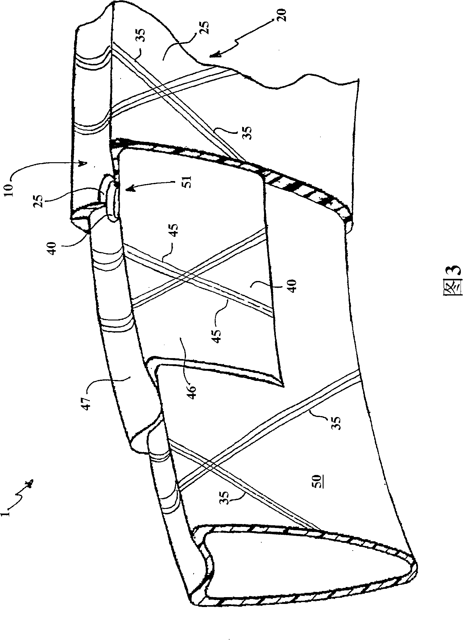 Rim for a bicycle wheel made from composite material with a wear indicator and wheel comprising such a rim