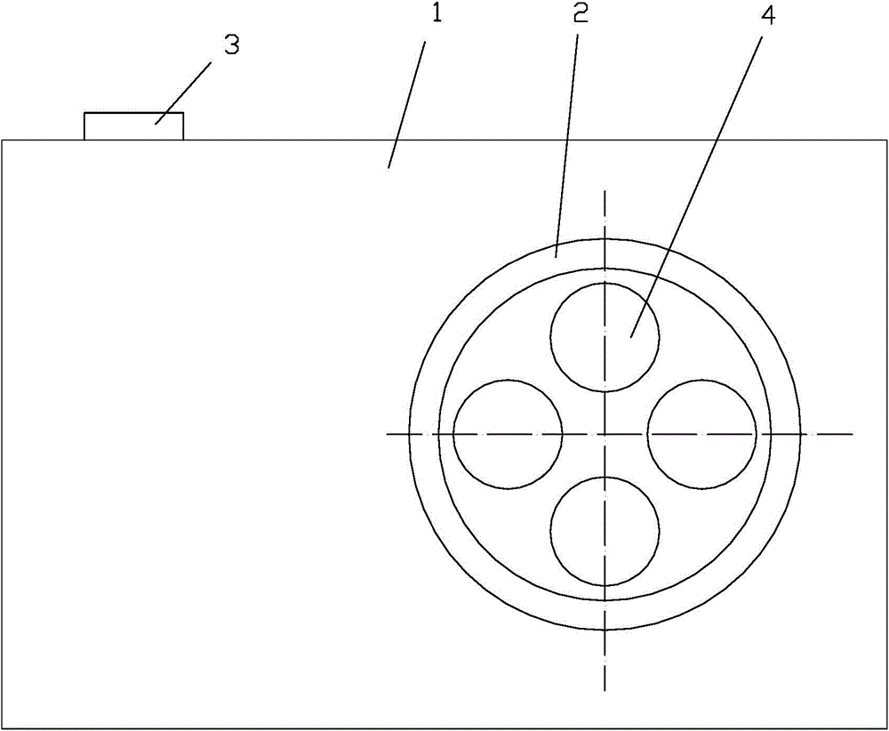 Image pick-up system with integrated type camera lens and multiple image sensors