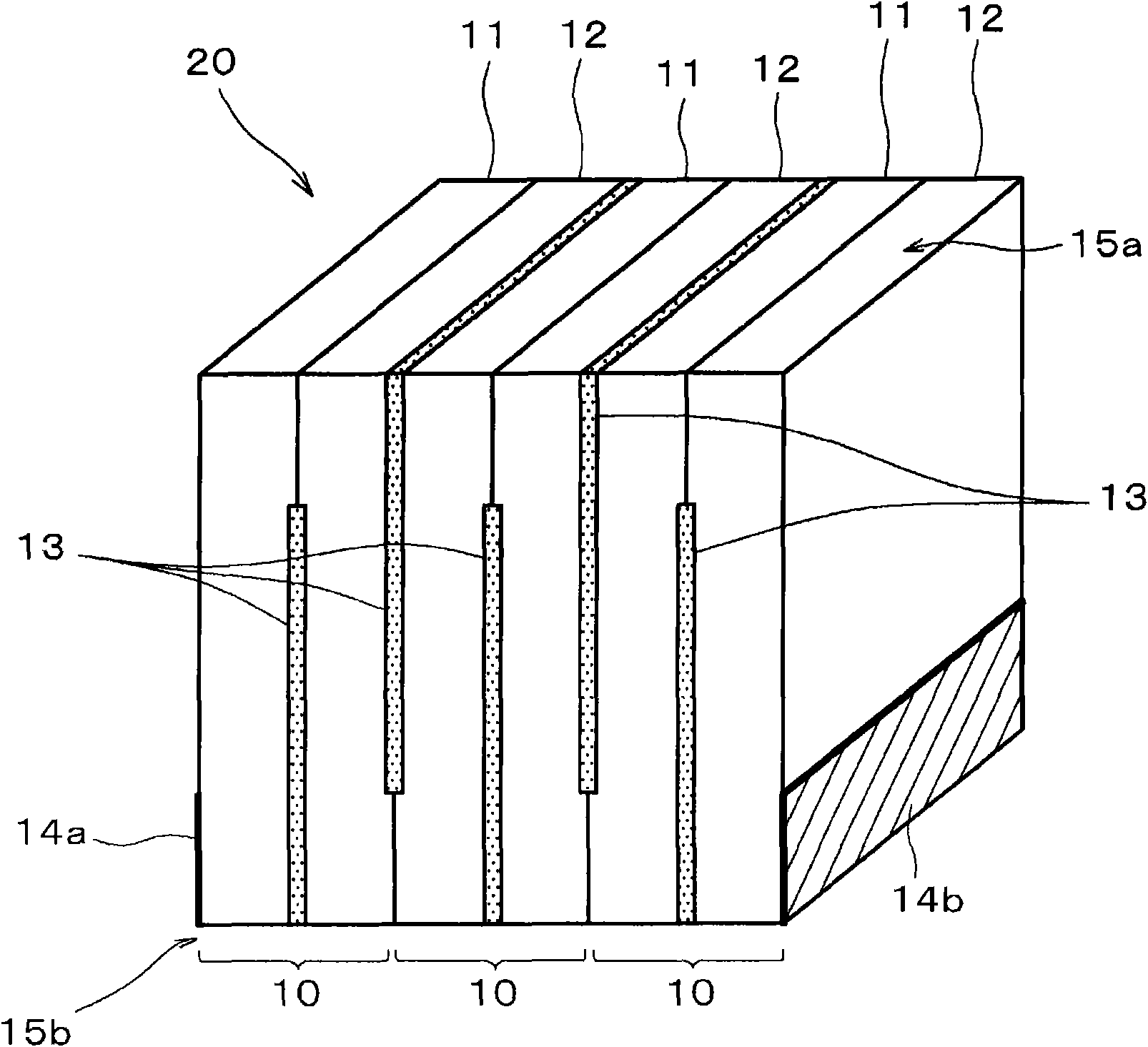 Thermoelectric conversion element, thermoelectric conversion module, and process for producing thermoelectric conversion element