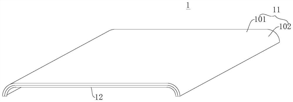 Curved-surface display panel jig, laminating device and laminating method