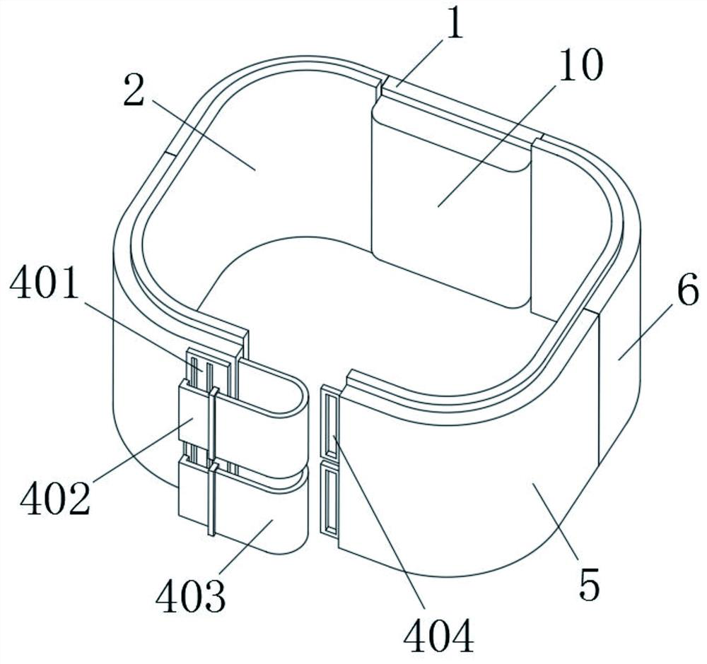 Telescopic infant milk spill receiving neck sleeve