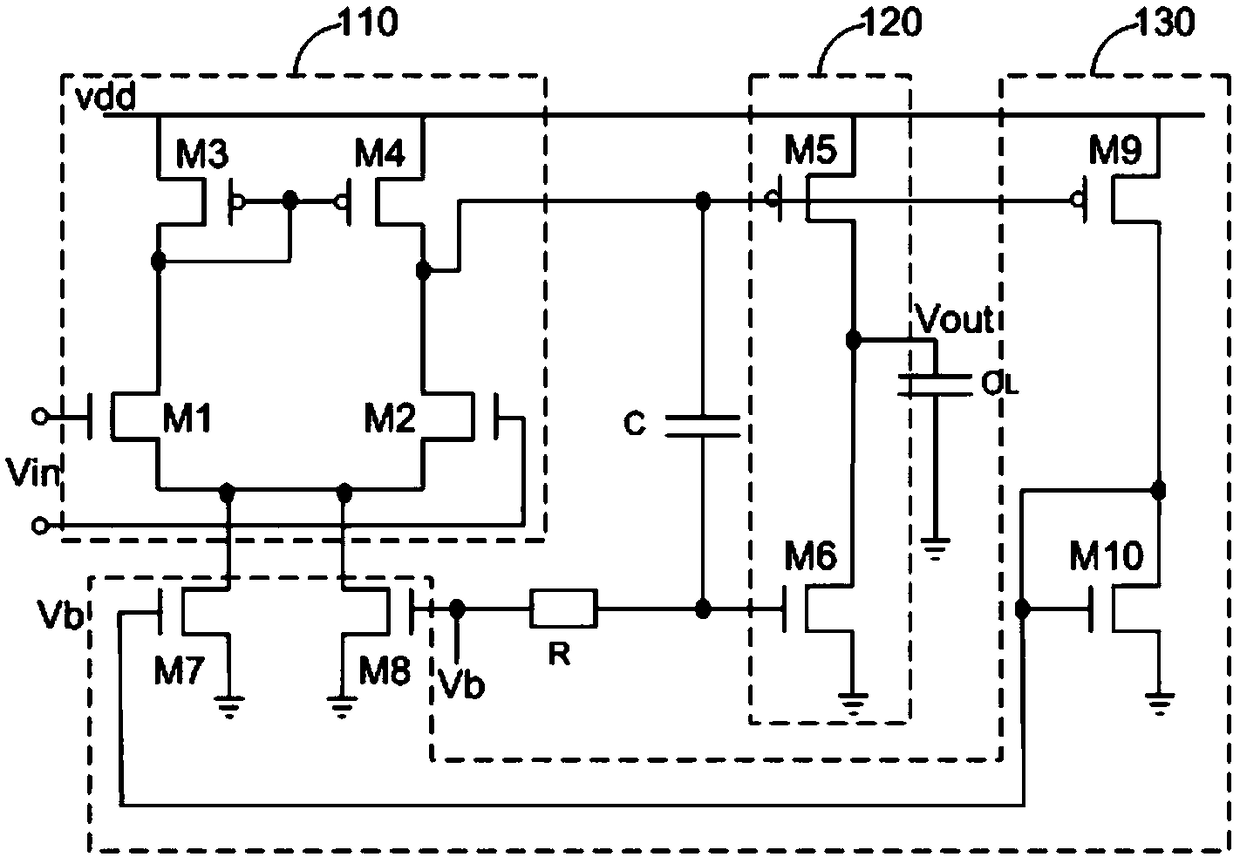 Operational Amplifier Frequency Compensation Circuit