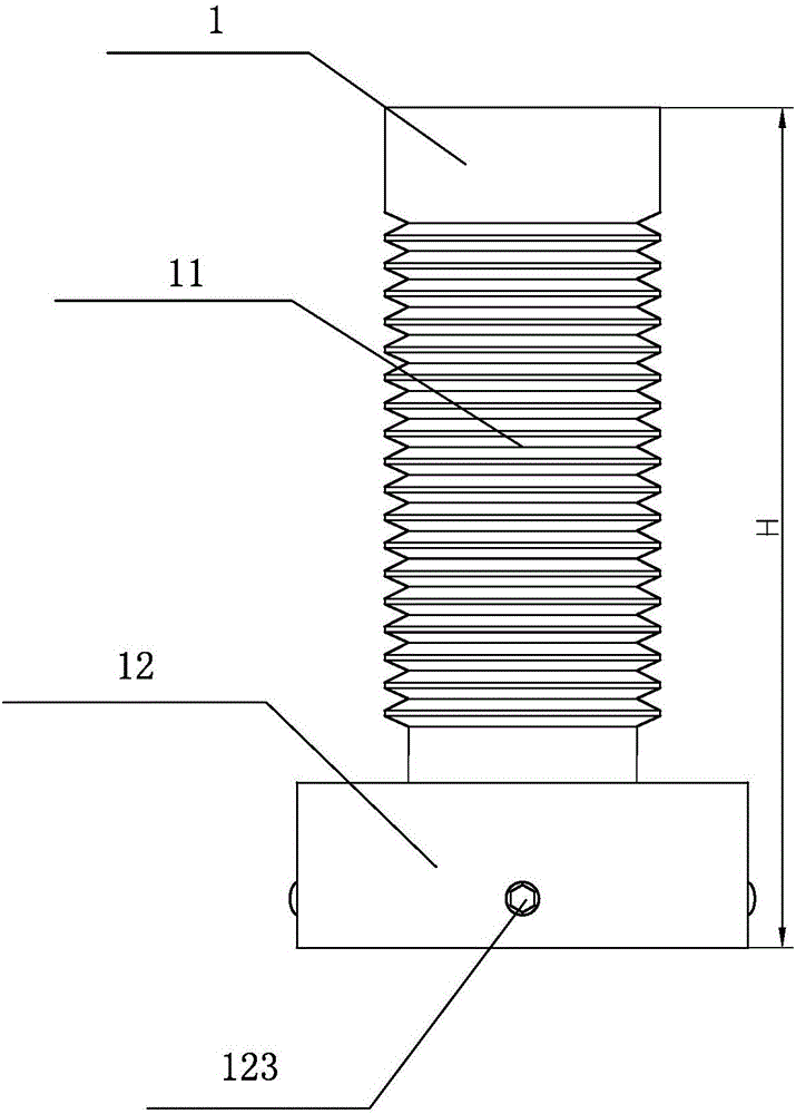 Spiral elevating ground wire drill device