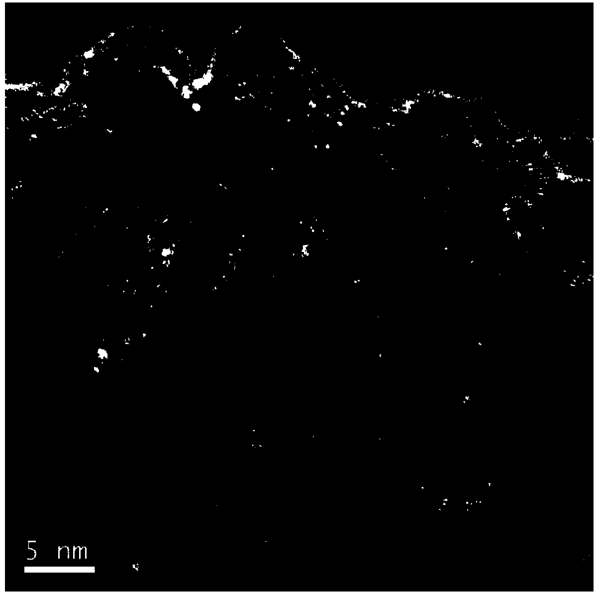 Preparing method of nano band potassium titanate (K2Ti6O13)