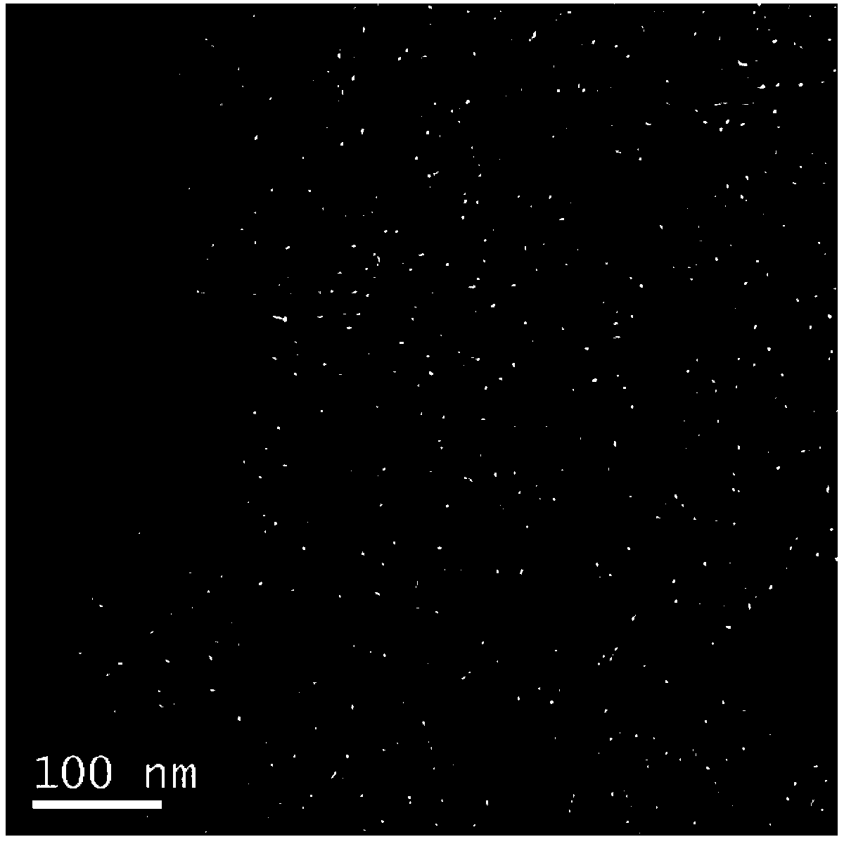 Preparing method of nano band potassium titanate (K2Ti6O13)