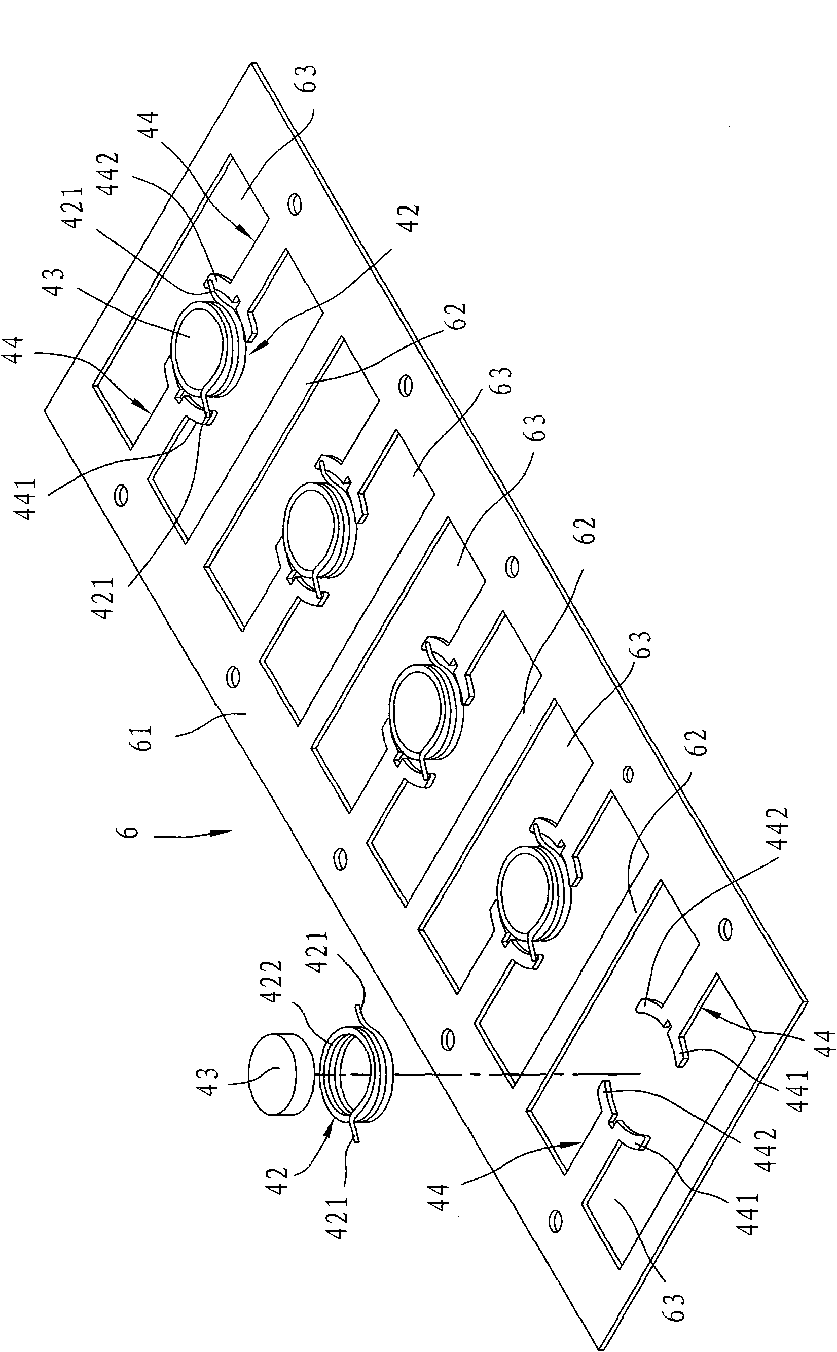 Method and device for manufacturing inductance element