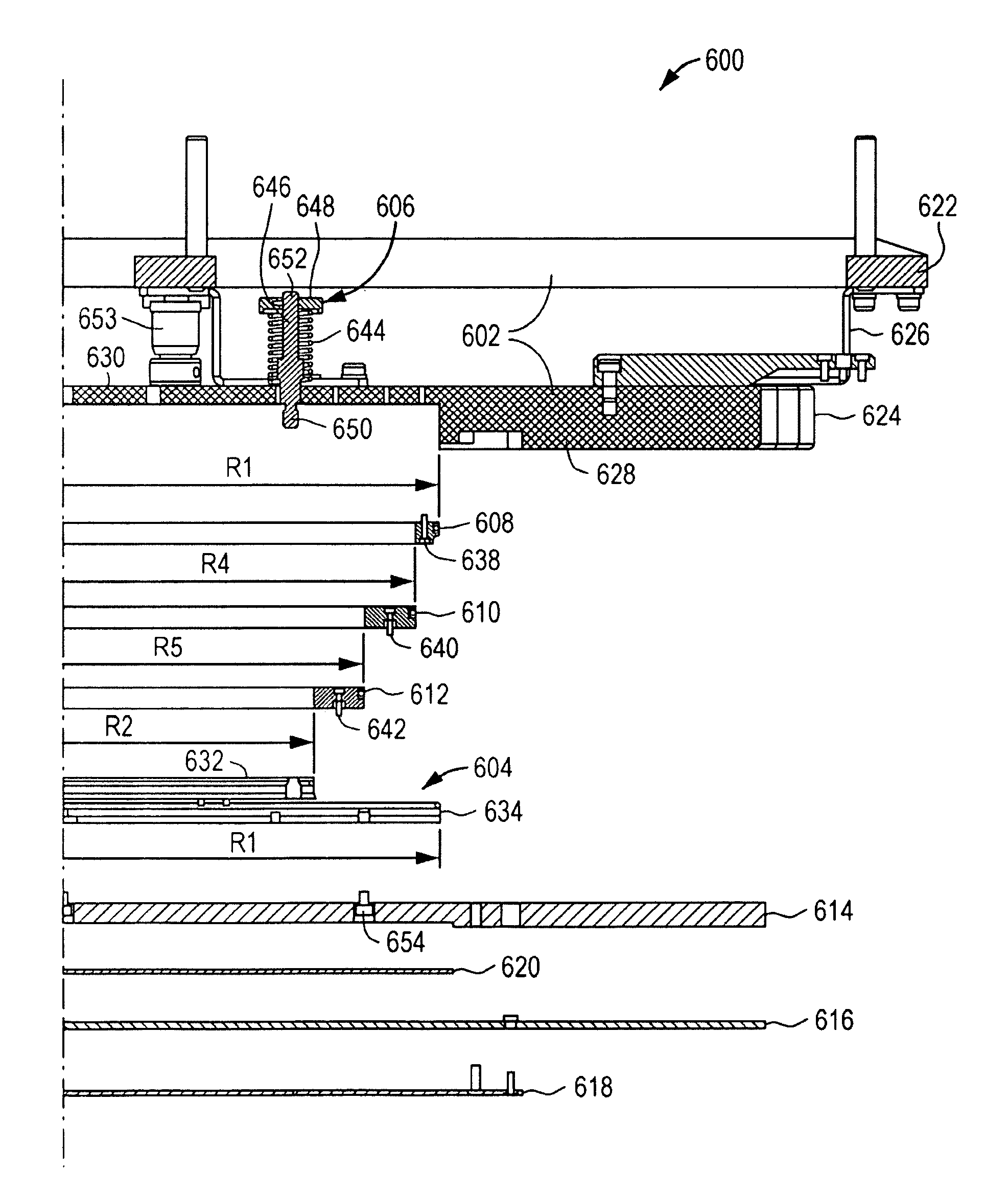 System for testing an integrated circuit of a device and its method of use