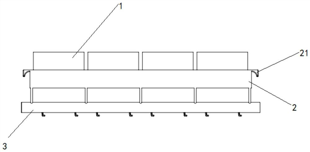 Lithium battery drying device