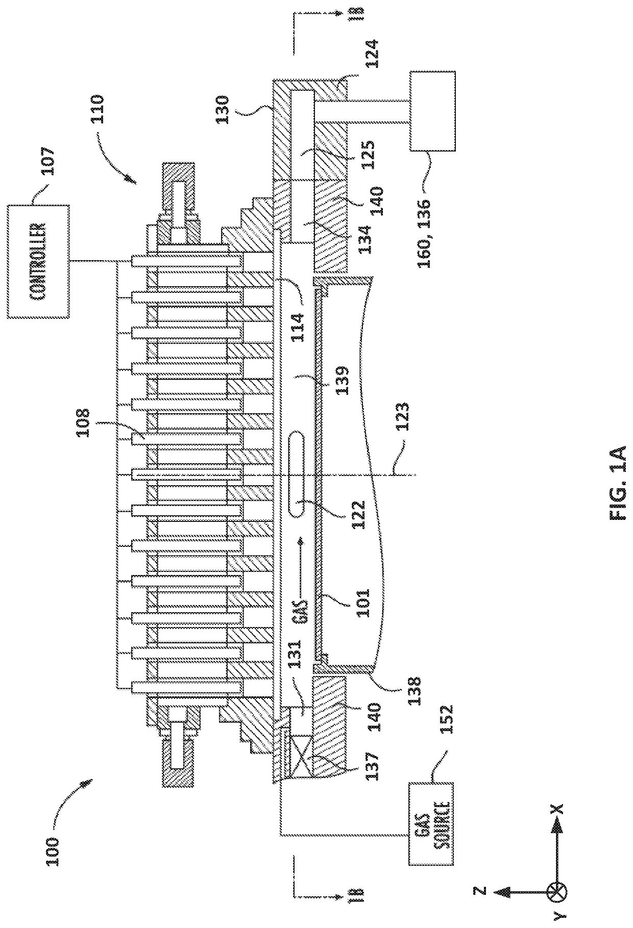 Asymmetric injection for better wafer uniformity