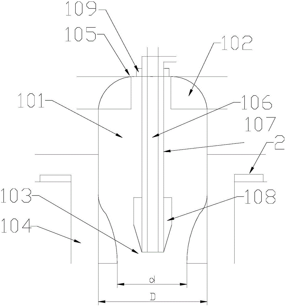 Rotational flow iron smelting method and rotational flow iron smelting device