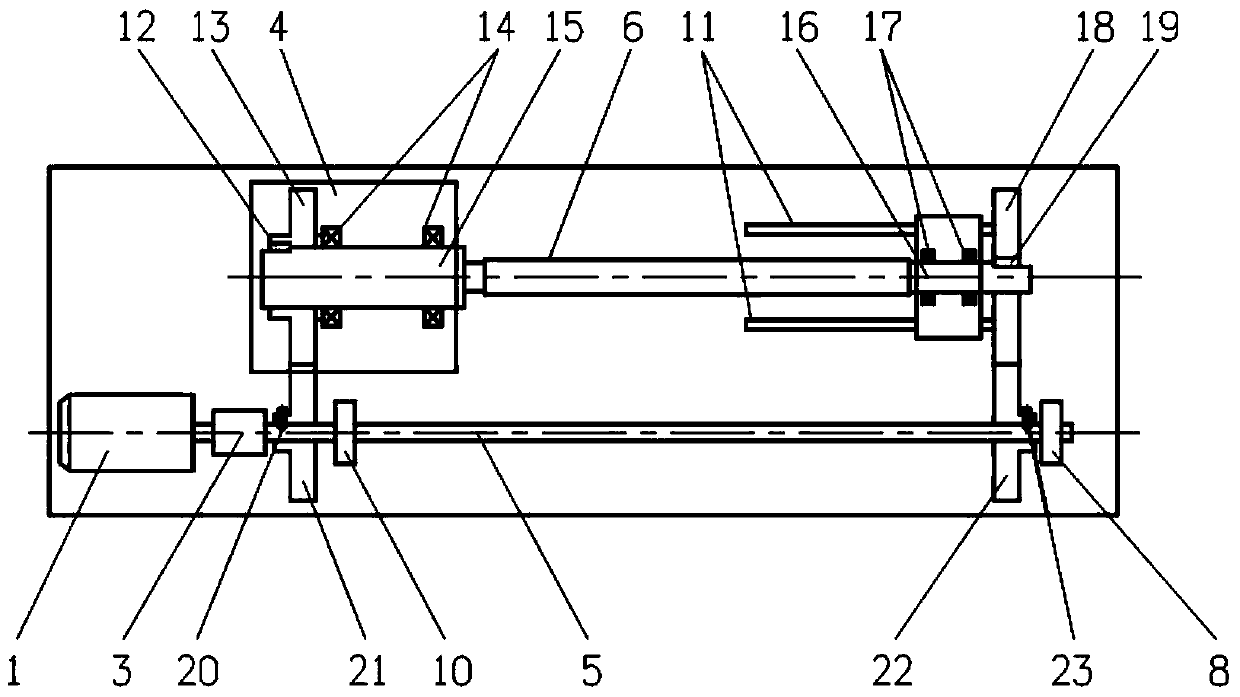 Workpiece clamping and driving device of numerical-control camshaft grinding machine