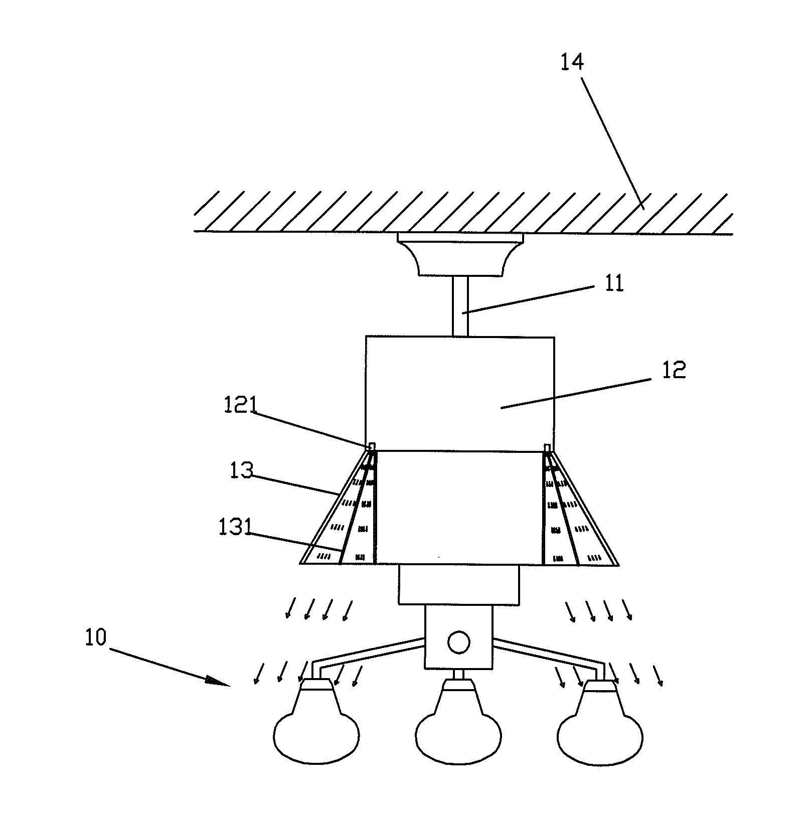 Pendent Lamp Having An Air Conditioning Function