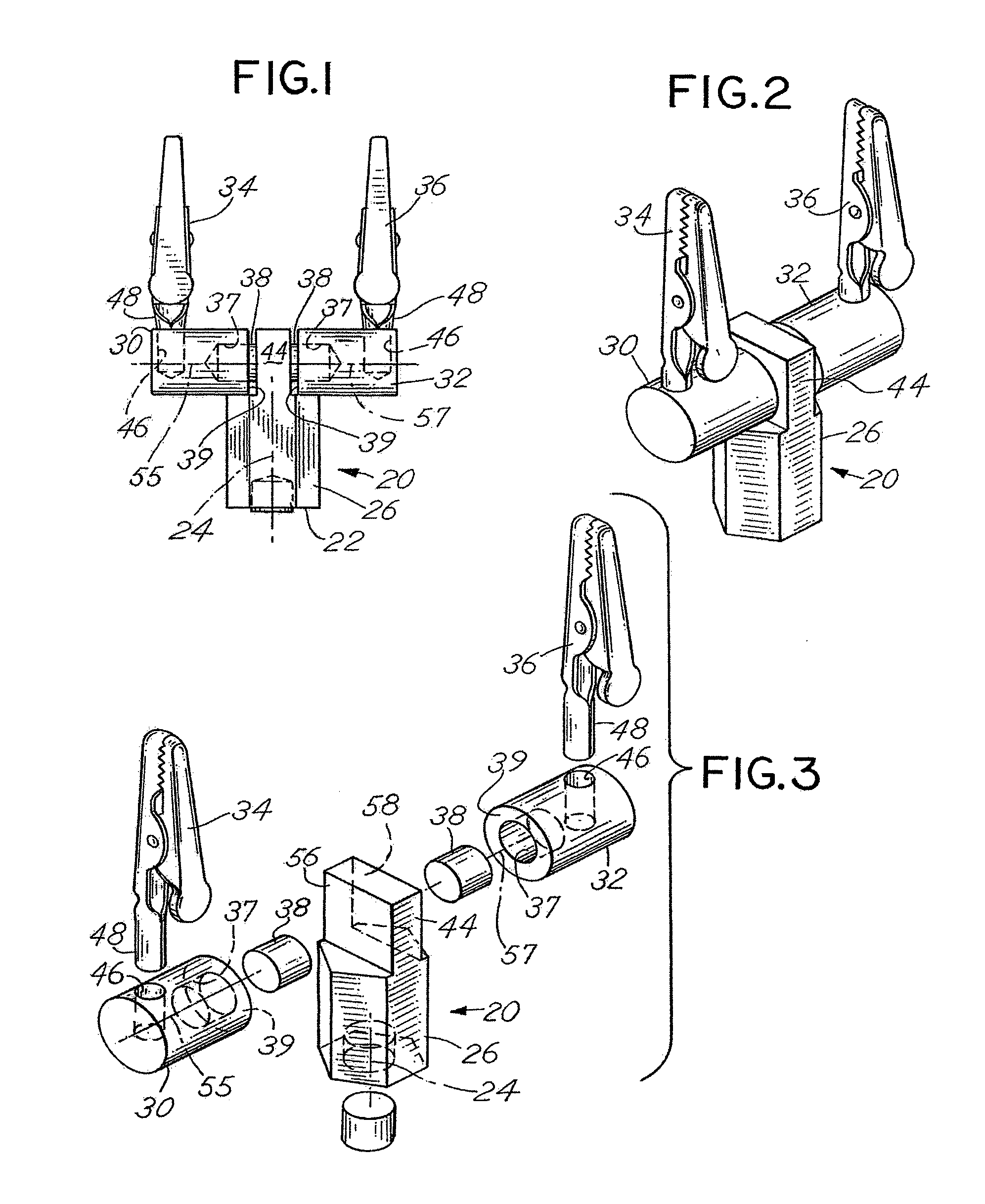 Wire clamping device