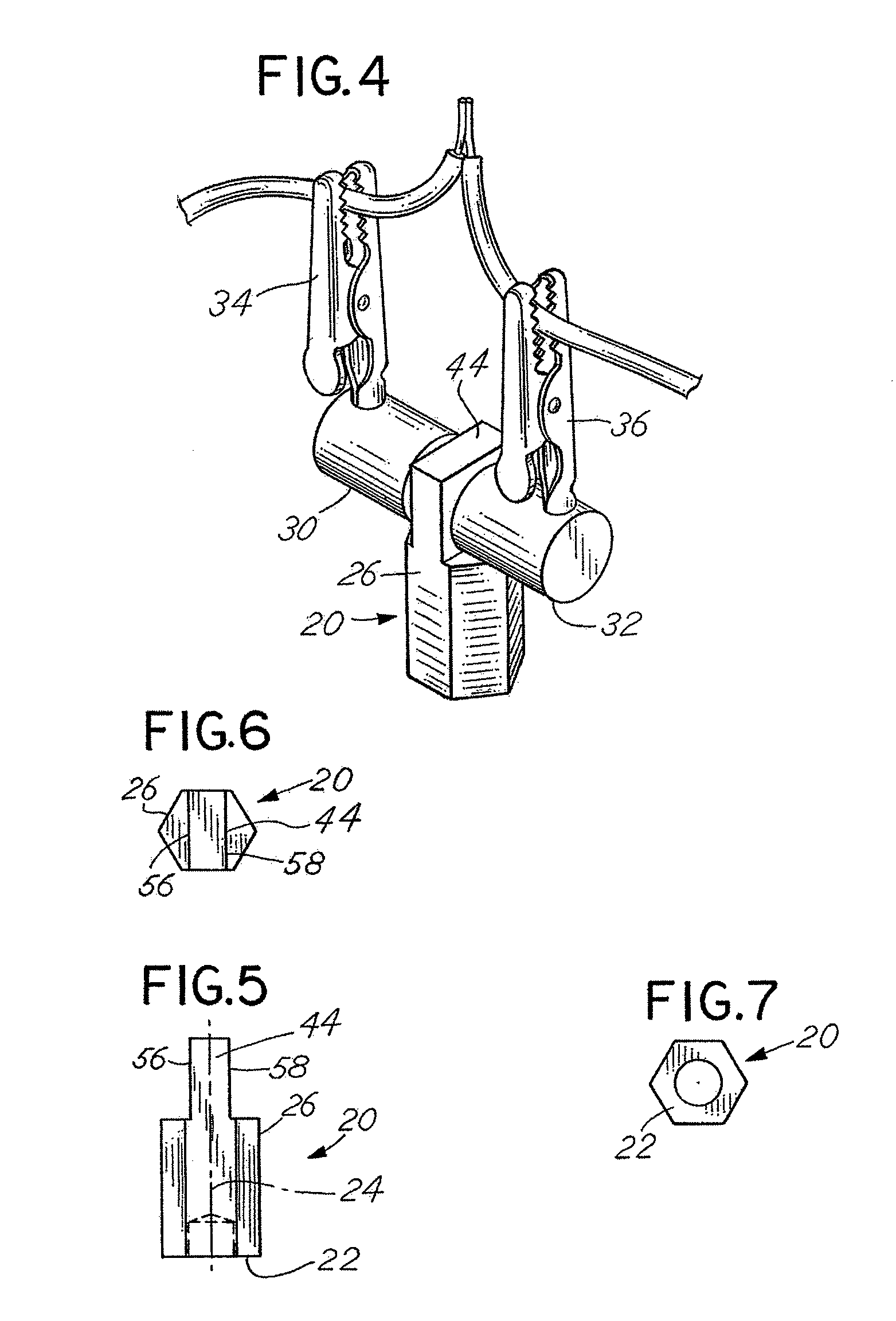 Wire clamping device