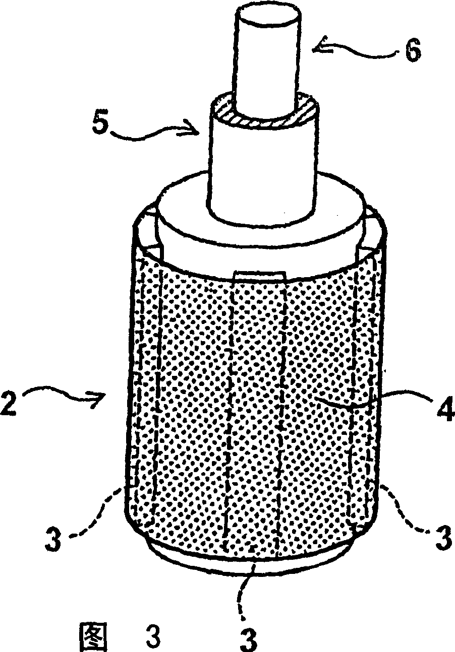 Polishing method for inner surface of tubular brittle material and material obtained by the method