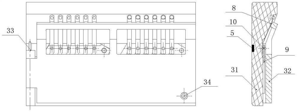 An automatic riveting device suitable for ultra-thin reeds of satellite disc-type conductive slip rings