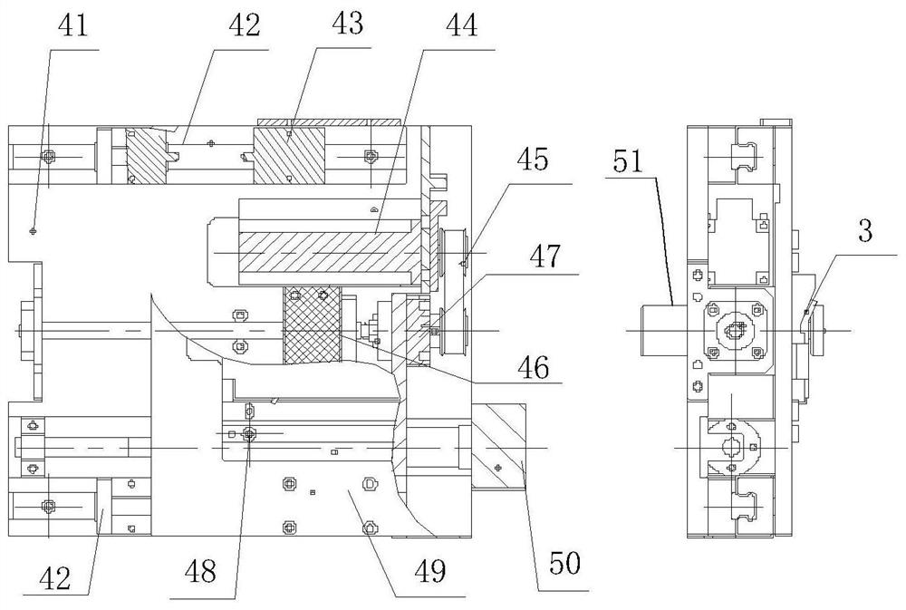 An automatic riveting device suitable for ultra-thin reeds of satellite disc-type conductive slip rings