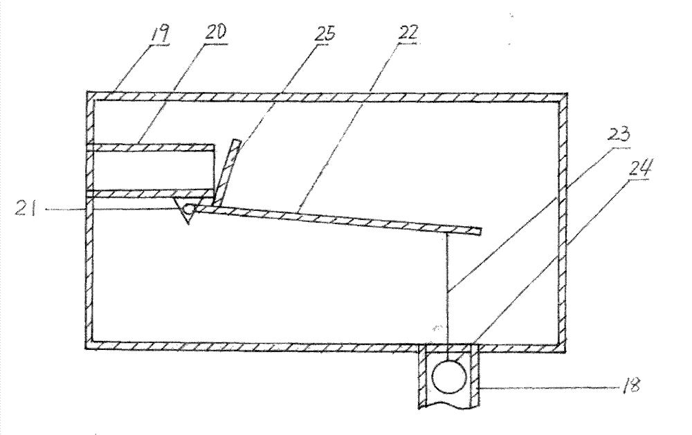 Water supply and return pipe antifreezing and emptying device for solar water heating system