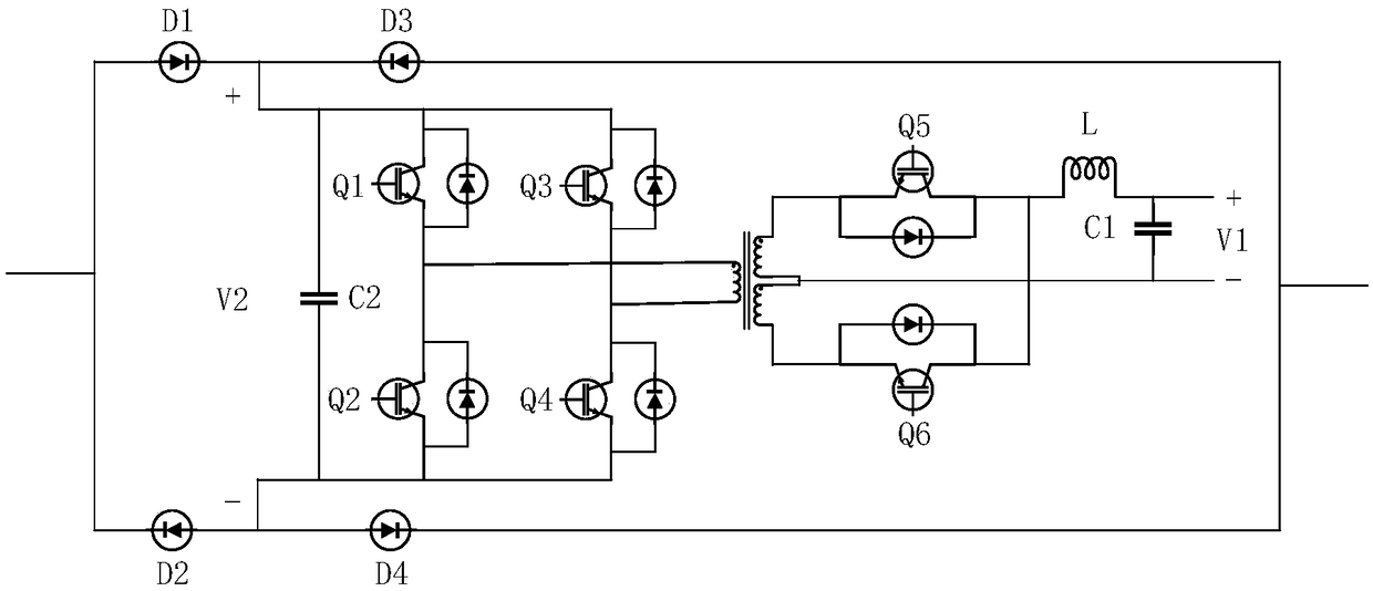 An active control type current limiting protector for current bi-directional low-voltage direct current distribution system and a working method thereof