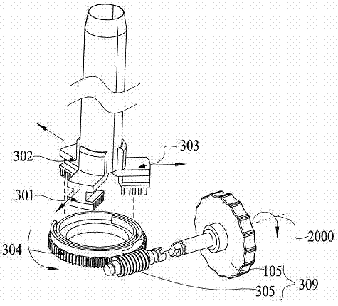 Chuck type diameter-variable cannula device and puncture device