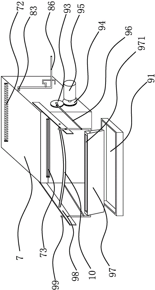 Fabric washing and drying integrated machine with fabric collection device