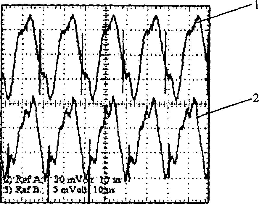 Electric arc method for exciting ultrasonic waves