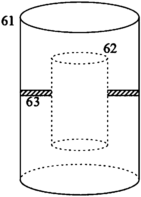Device and method for measuring static electricity generation by impact of particles