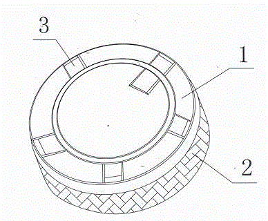 Knob-type gating switch balancing device for automobile electrical appliances