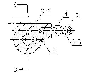 Exhaust valve assembly of hydraulic transmission pipeline of clutch