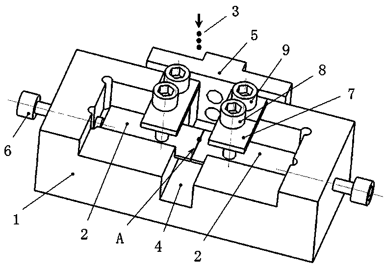 Double-sided gas-assisted device for pulsed laser welding of thin metal plates