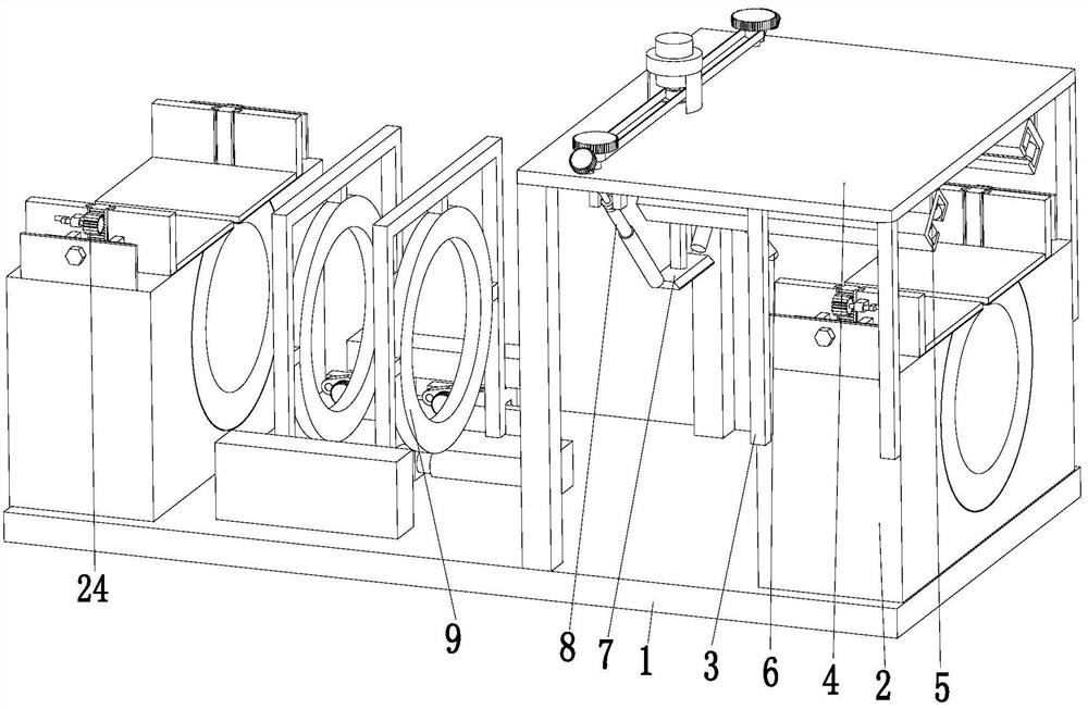 A copper-clad steel strand production system