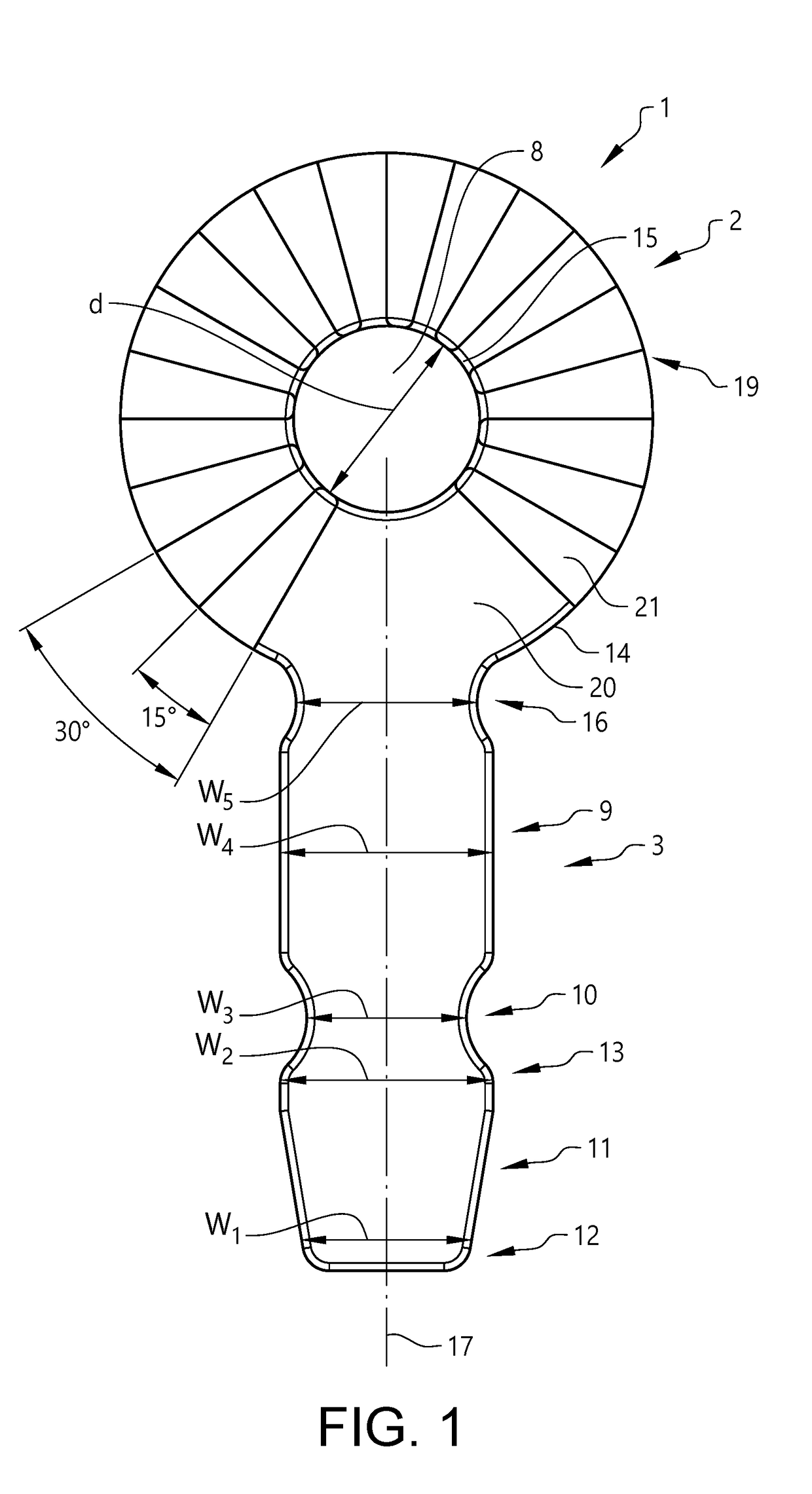 Connector and system comprising a plurality of such connectors