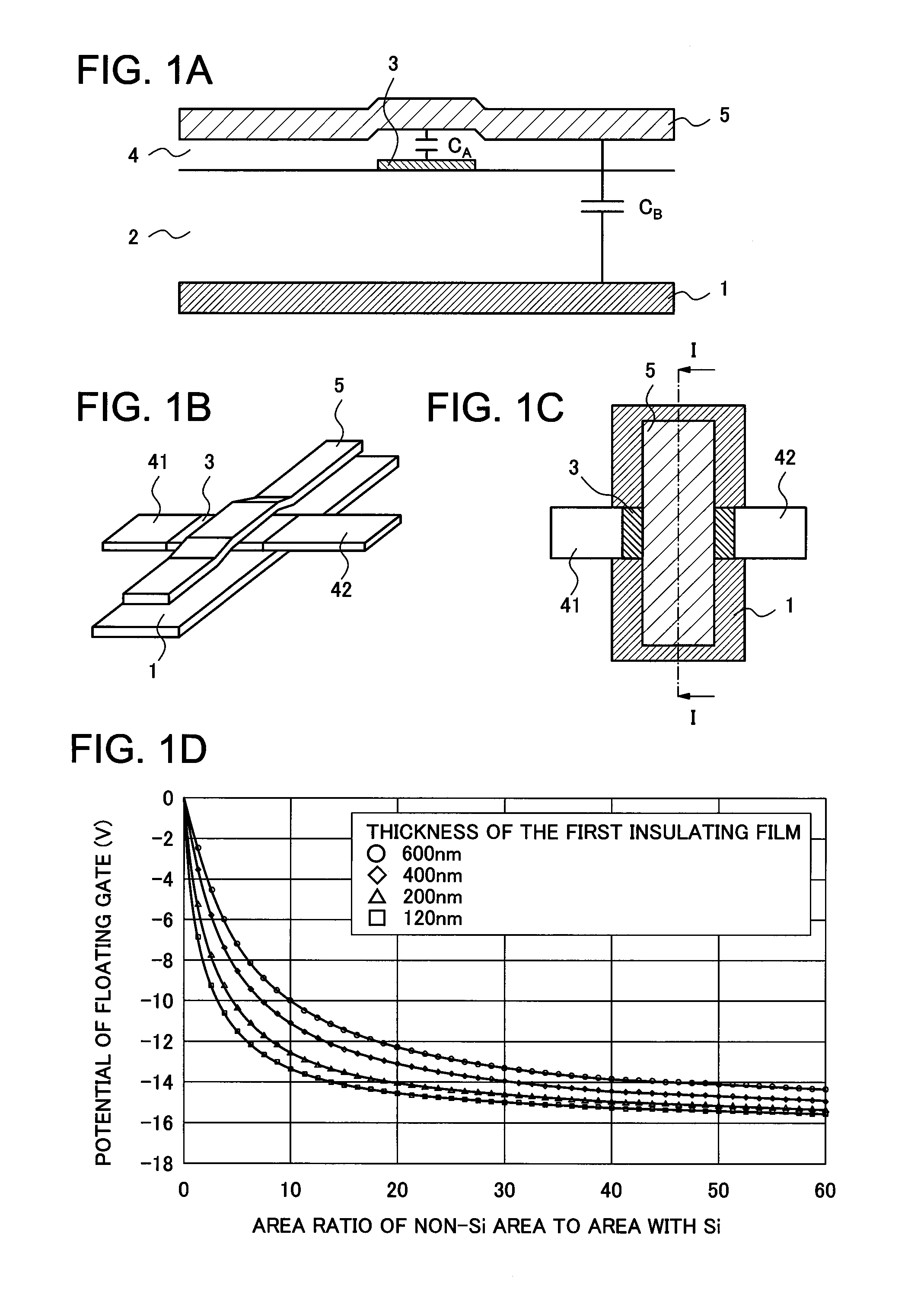 Thin film transistor substrate and thin film transistor used for the same