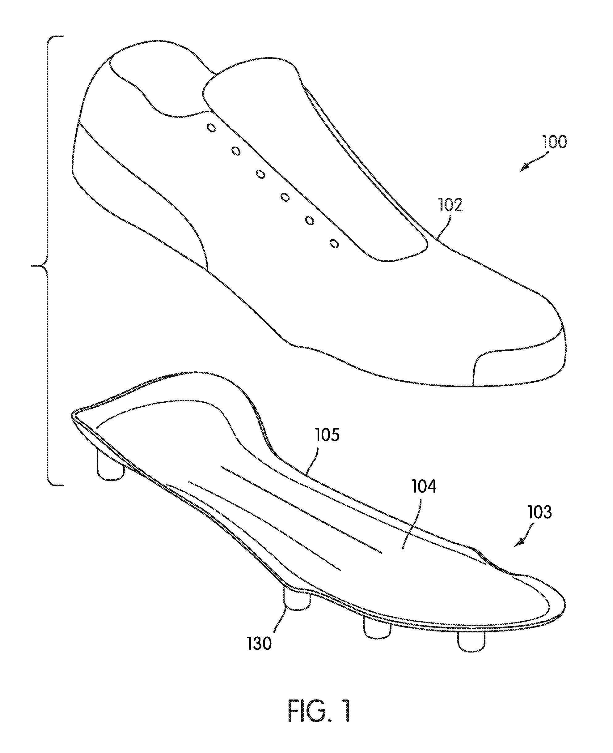 Article of footwear including full length composite plate