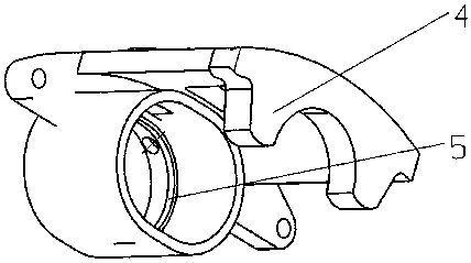 Floating caliper disc brake