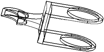 Visual-virtual-puncture-needle puncture navigation system