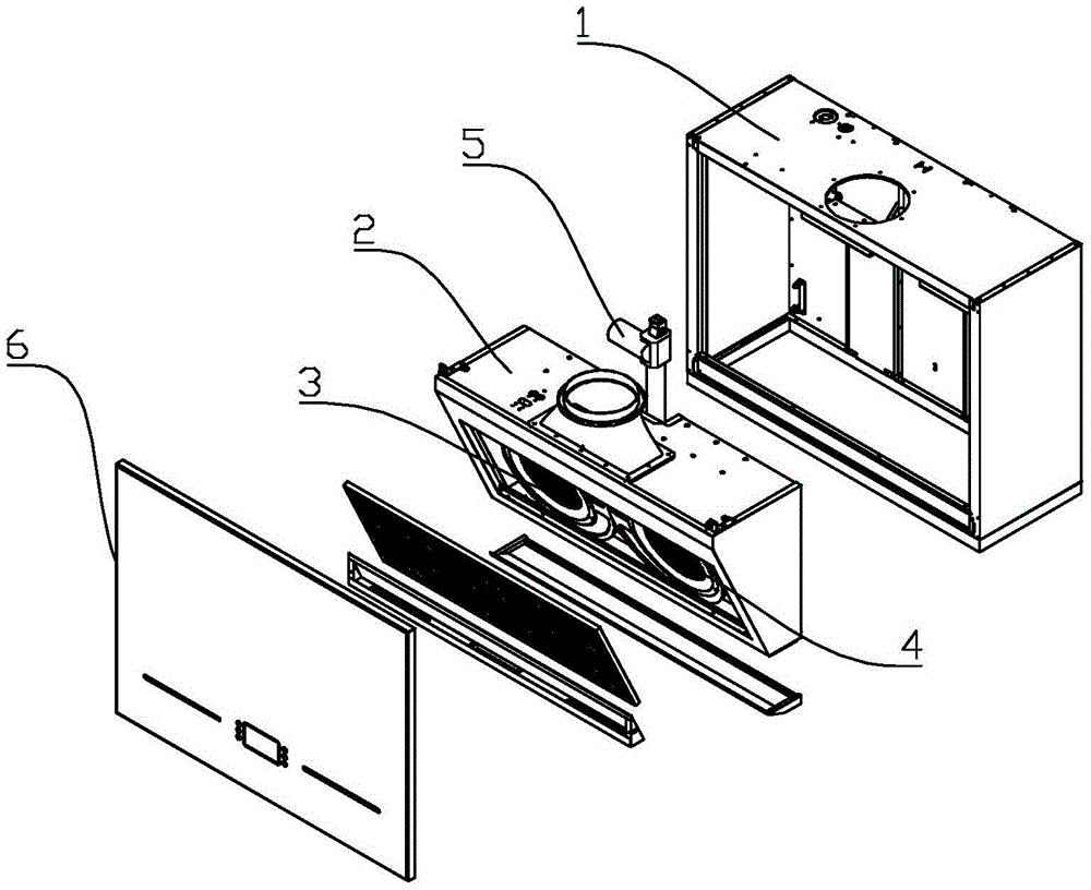 A lifting invisible range hood and its control method