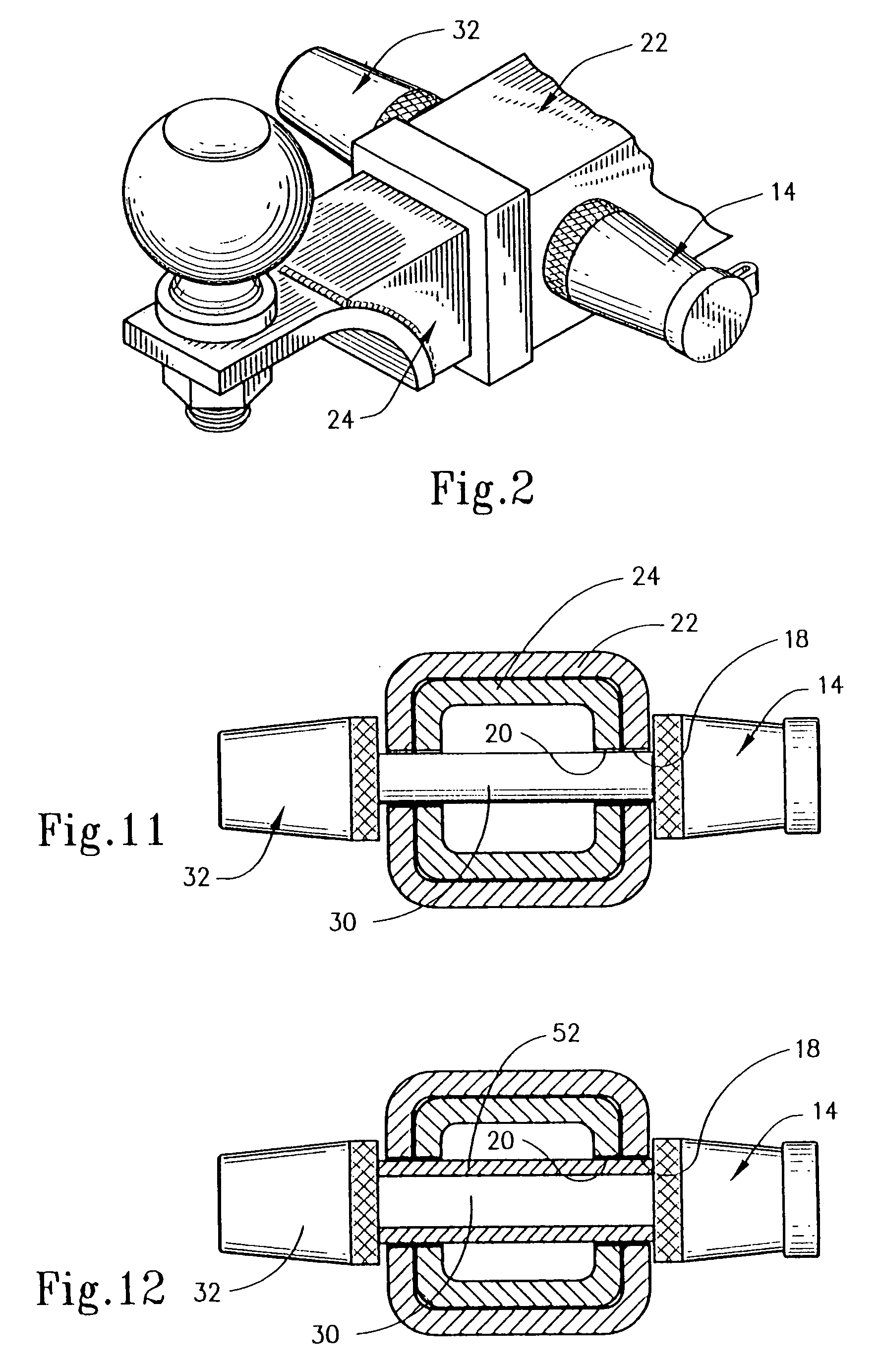 Locking device with convertible shank including locking method thereof