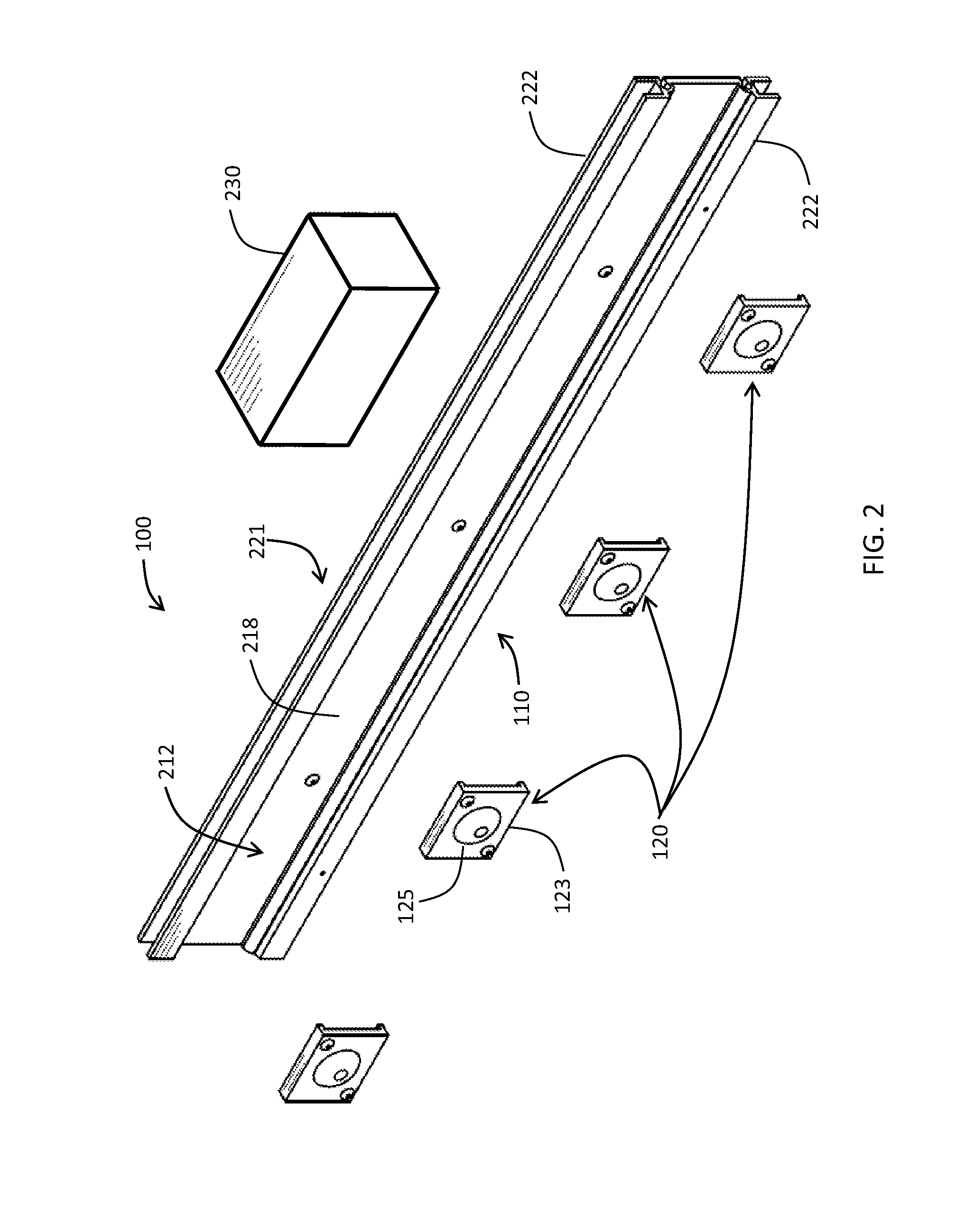 Configurable linear light assembly and associated methods