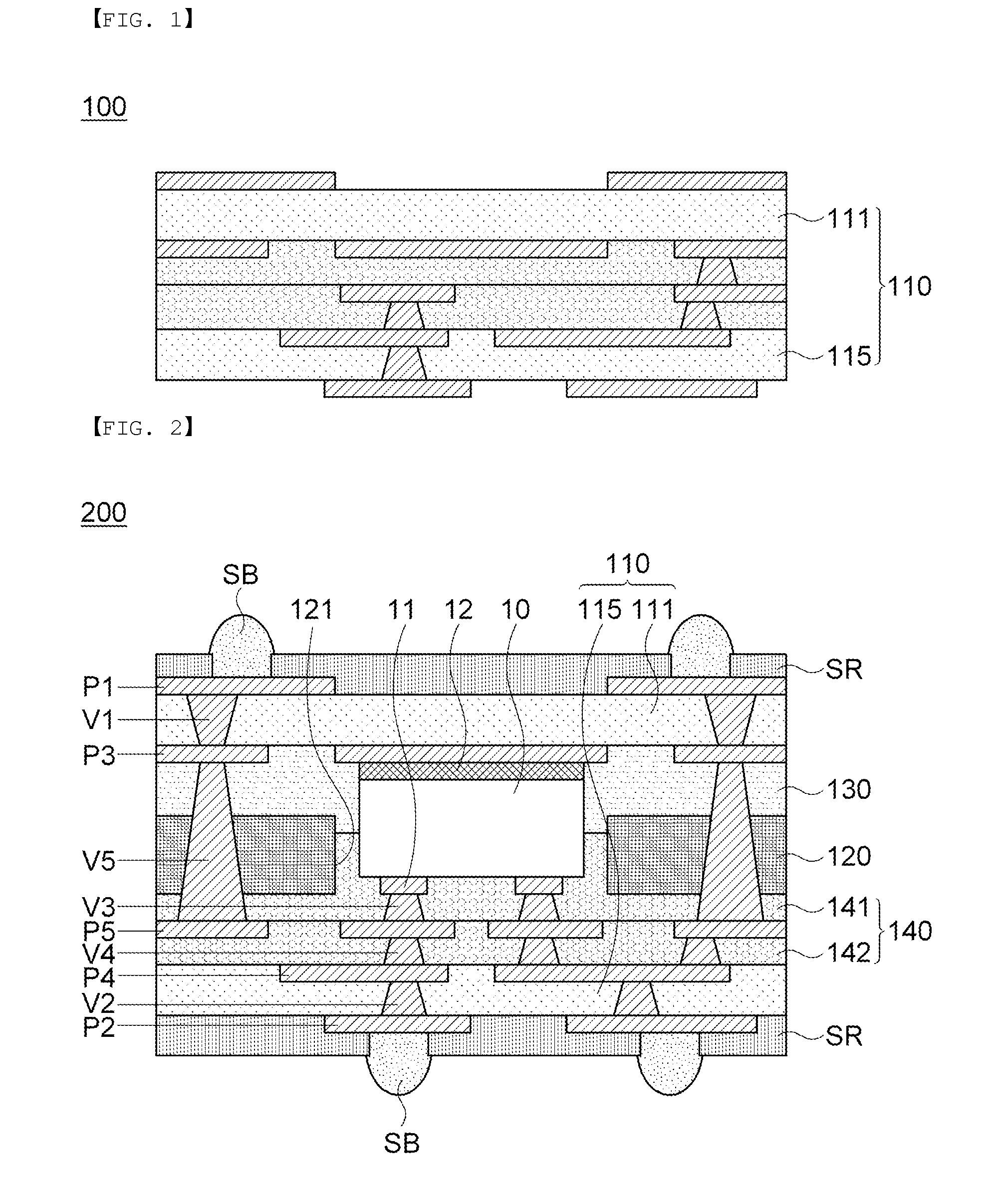 Multilayered substrate and method of manufacturing the same