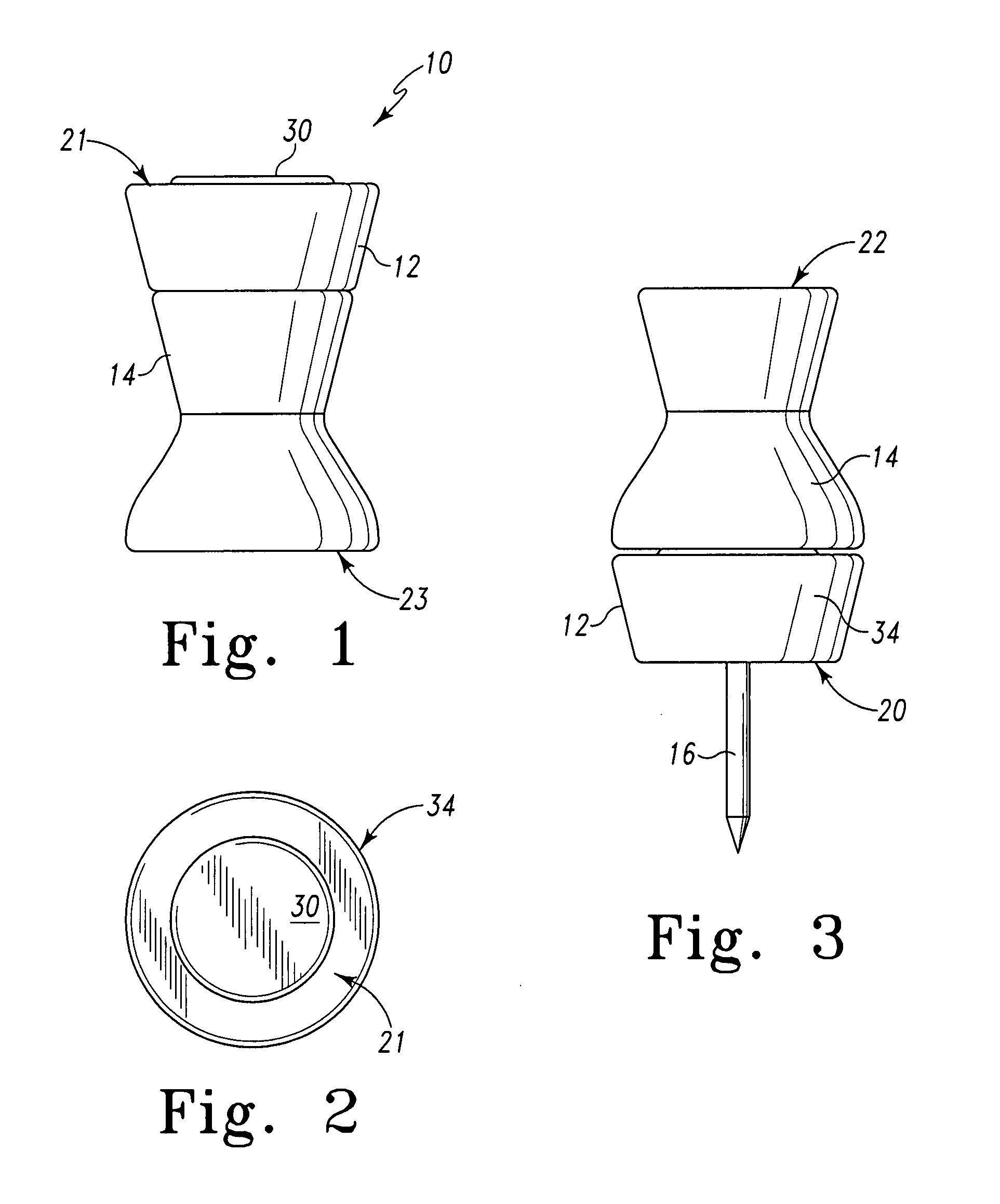 Magnetic pushpin