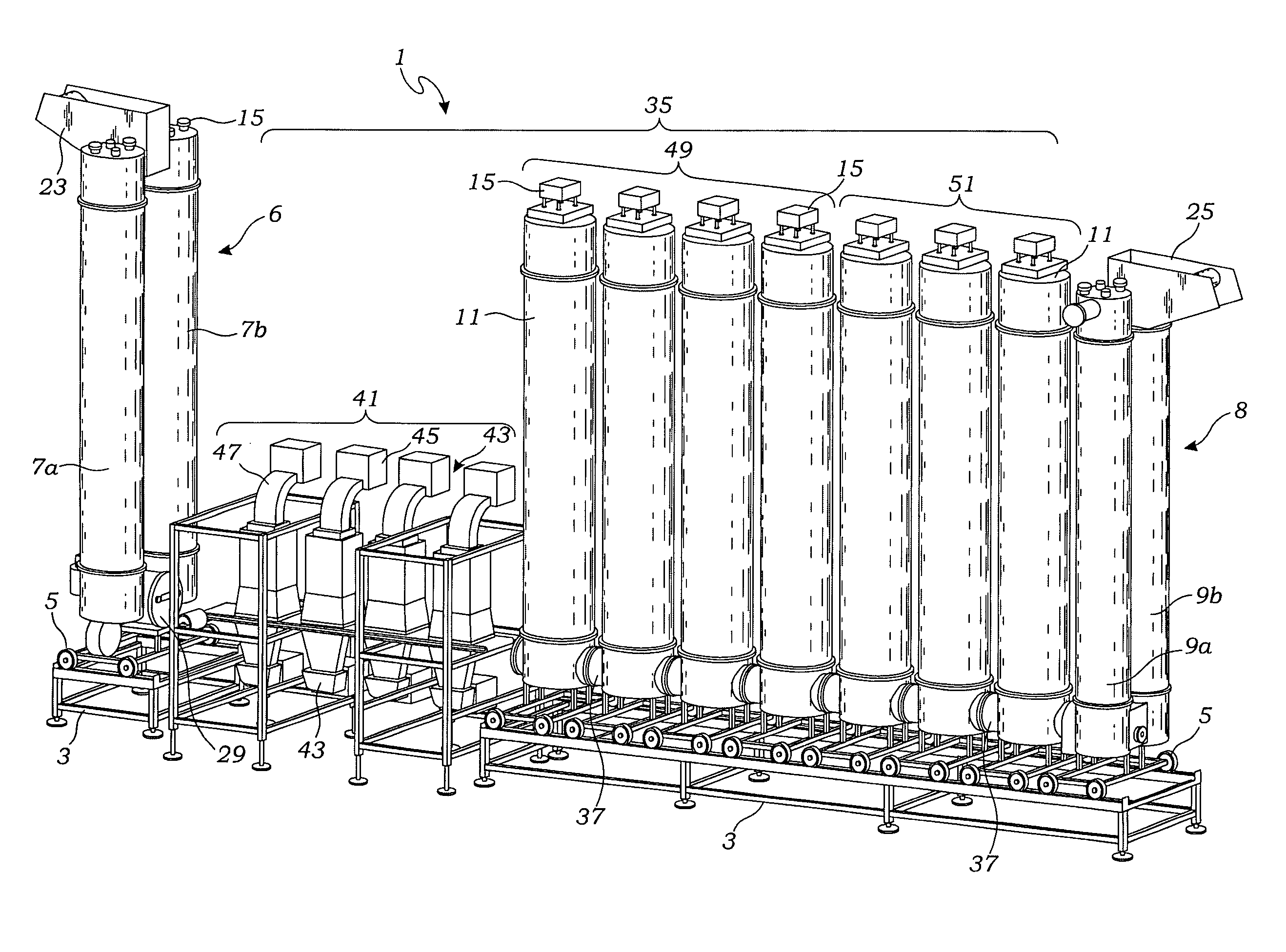 Apparatus and method for mass sterilization and pasteurization of food products
