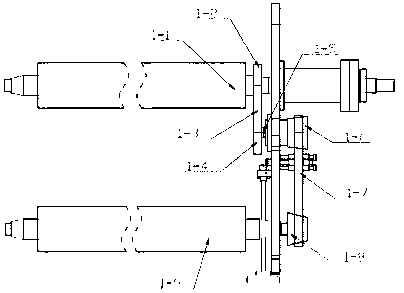 Winding pressing roller device capable of actively adjusting winding tension