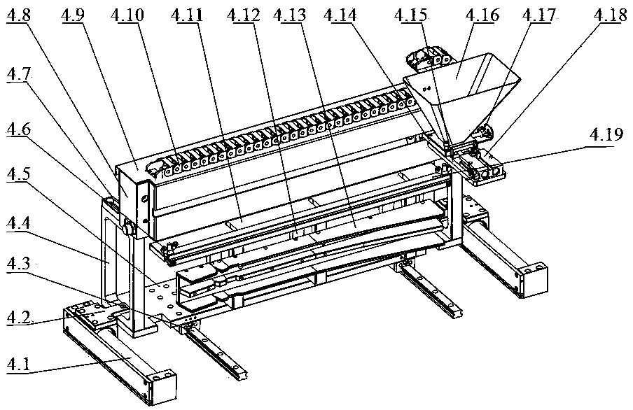 Rotation body outer surface polishing device