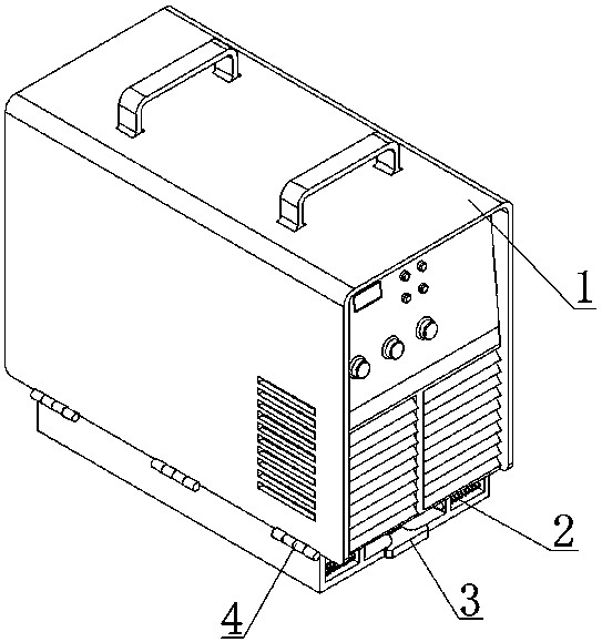 Installation equipment for large ceiling decoration project and application method of installation equipment