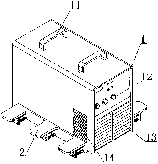 Installation equipment for large ceiling decoration project and application method of installation equipment