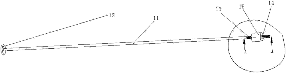 Tool and method for assembling transmission spindle and gearbox in wind turbine generator